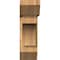 Ekena Millwork Westlake Slat Smooth Bracket w/ Offset Brace, Western Red Cedar, 7 1/2"W x 24"D x 24"H BKT0806X24X24WTL06SWR - alternate 2